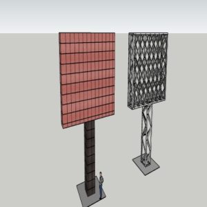 Dış Mekan Totem Led Ekran